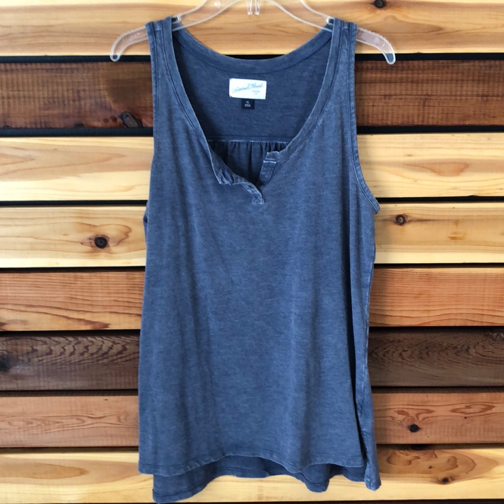 Universal thread Grey/blue tank top.
